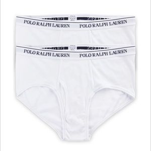 COPY - Polo Ralph Lauren mid rise briefs size 3x white and navy